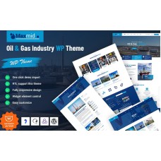 Maxmid - Oil & Gas Industry  WordPress Theme