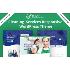 DreamIT -  Cleaning Service WordPress Theme