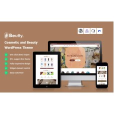 Beutty - Cosmetic and Beauty WordPress Theme