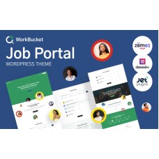 WorkBucket - Job Portal, Recruitment Directory WordPress Theme