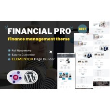 Financialpro Finance Management Responsive WordPress Theme
