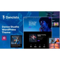 Dancists - Dancing Academy and Dancing Studio WordPress Theme