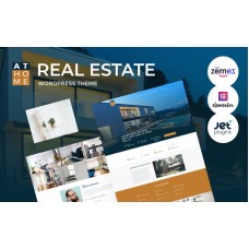 At Home - Real Estate WordPress Elementor Theme