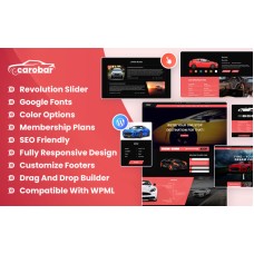 Carobar - Car Dealer WordPress Theme