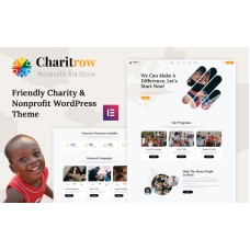 Charitrow - Charity, Nonprofit and Donation WordPress Theme