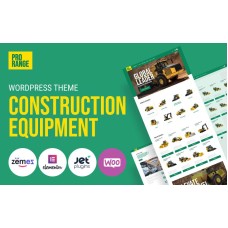 ProRange - Construction Equipment WordPress Theme