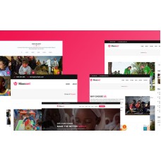 Maxcom -Nonprofit Charity WordPress Theme