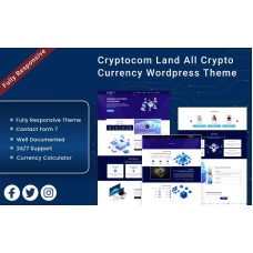 Cryptocom land - All Crypto Currency Wordpress Theme