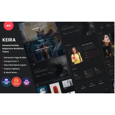 Keira - Personal Portfolio WordPress Theme