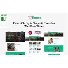 Exmo - Charity & Nonprofit/Donation WordPress Theme