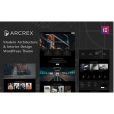 Arcrex Architecture and Interior Design WordPress Theme