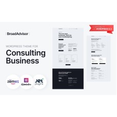 BroadAdvisor - WordPress Theme for Consulting Business