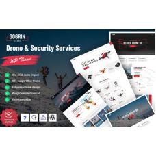 Gogrin - Drone & Security WordPress Theme