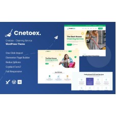 Cnetoex - Cleaning Service WordPress Theme