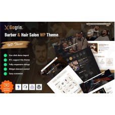 Gogrin - Barber & Hair Salon WordPress Theme