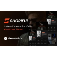 Shoriful - Designer Portfolio WordPress Theme One Page
