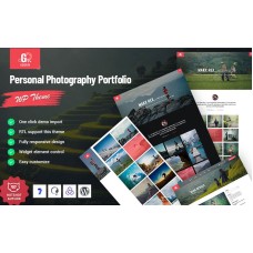 Gogrin - Personal Photography Portfolio WordPress Theme