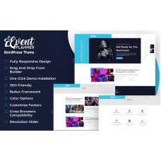 Event Planner and Organizer WordPress Theme With AI Content Generator