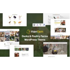 Henfam - Ducks & Poultry Farms WordPress Theme