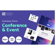 Uniqel - Conference and Event WordPress Theme