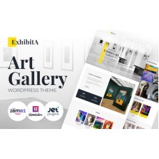 ExhibitA - Art Gallery Responsive WordPress Theme