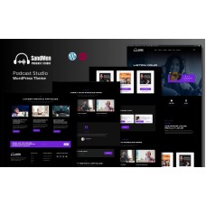 SandMen - Podcast Studio WordPress Website