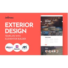 Interna - Exterior Design Template with Elementor Builder WordPress Theme
