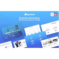 Algorithm - Business Marketing WordPress Elementor Theme