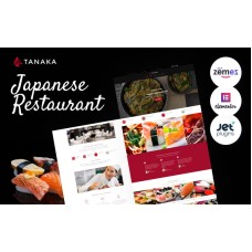 Tanaka - Japanese Restaurant WordPress Theme
