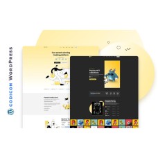 Codicon – Crypto Exchange and Fintech Companies WordPress Theme