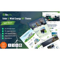 Gogrin - Solar & Wind Energy WordPress Theme