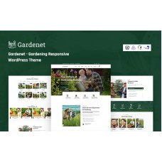 Gardenet - Gardening Responsive WordPress Theme