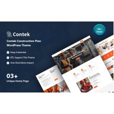 Contek - Construction Plan WordPress Theme