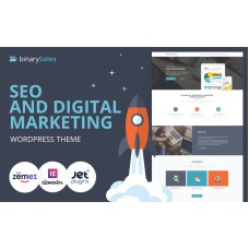 BinarySales - SEO & Digital Marketing WordPress Theme