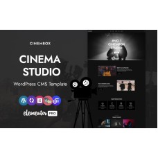 Cinembox -  Cinema Studio WordPress Elementor Theme