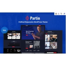 Partin - Political Campaign and Party Responsive WordPress Theme