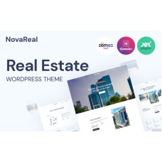 Nova Real - Real Estate Company WordPress theme
