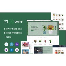 Flower Shop and Florist WordPress Theme