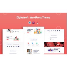 Digitalsoft - SaaS and Software Elementor WordPress Theme