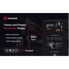 DreamHub – Personal Trainer and Fitness WordPress Theme