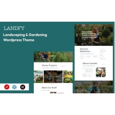 Landfy - Landscaping & Gardening Wordpress Theme