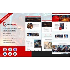 Workmac - Industrial and Steel work WordPress Theme