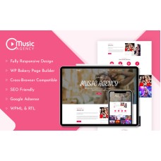 Music Agency WordPress Theme With AI Content Generator