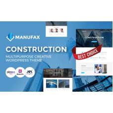 Manufax - Construction Multipurpose Creative WordPress Elementor Theme