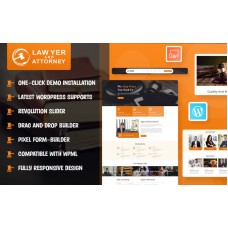Lawyer and Attorney WordPress Theme
