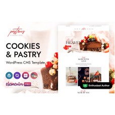 Pestrics - Cookies And Pastry Shop WordPress Elementor Theme
