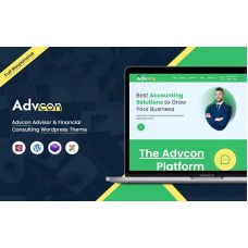Advcon Advisor & Financial Consulting Wordpress Theme
