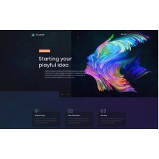 Visuelle - Creative Mondrianism WordPress Elementor Theme