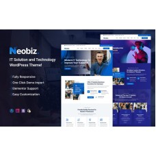 Neobiz - IT Solution and Technology WordPress Theme