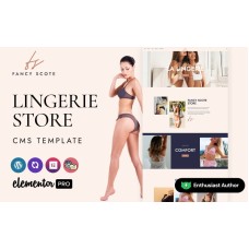 Fancyscote - Lingerie WordPress Elementor Theme